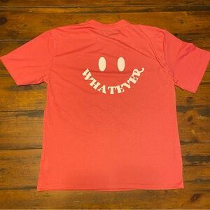 “Whatever” Womens Pink T-Shirt Size M